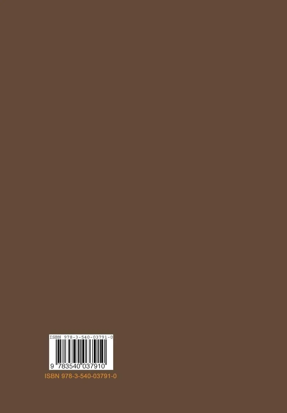 Rückseite: 9783540037910 | Einführung in die Atomphysik | Wolfgang Finkelnburg | Taschenbuch
