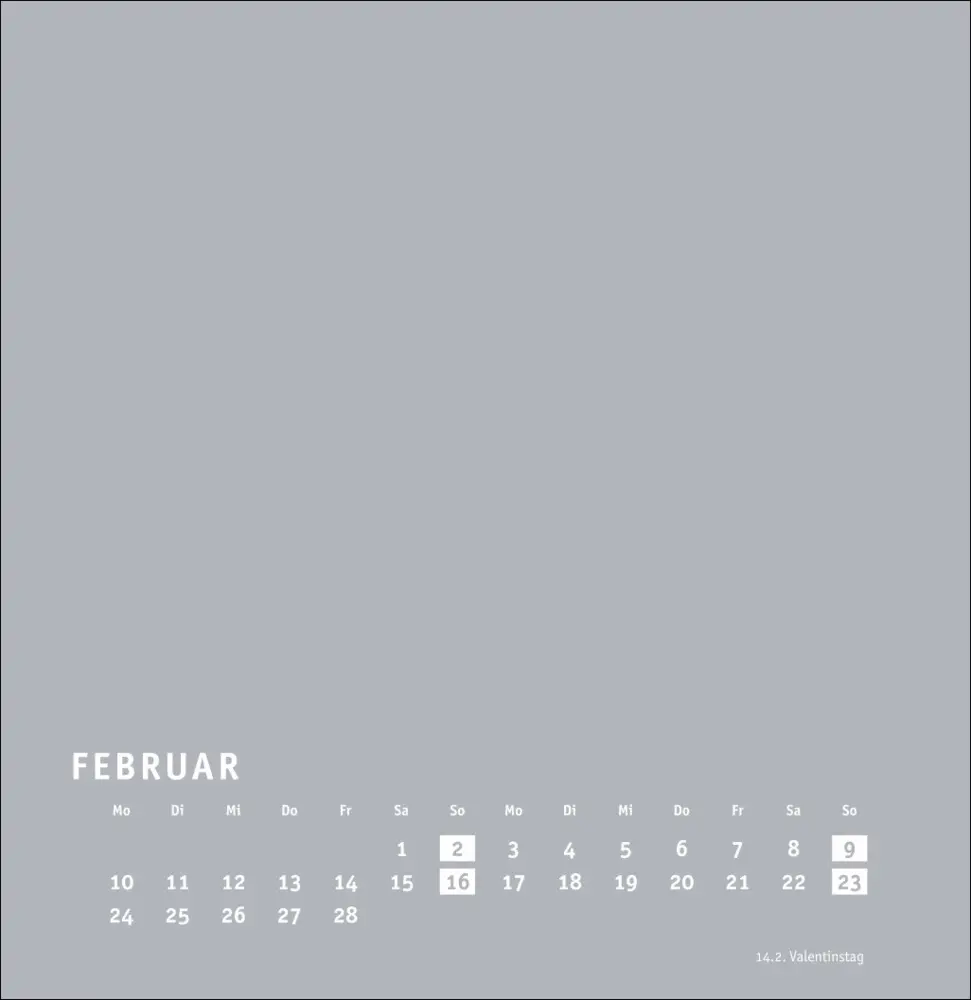Bild: 9783756407910 | Premium-Bastelkalender silbergrau groß 2025 | Kalender | Spiralbindung
