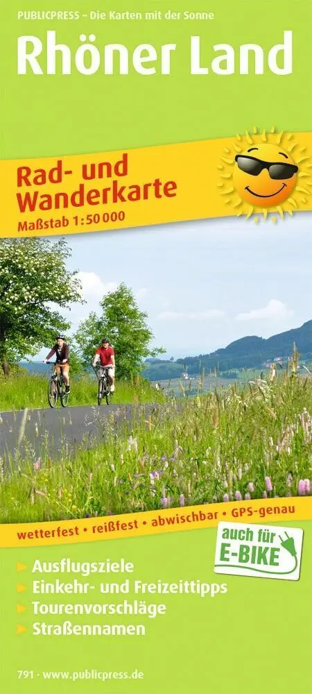 Cover: 9783899207910 | Publicpress Rad- und Wanderkarte Rhöner Land 1:50.000 | (Land-)Karte