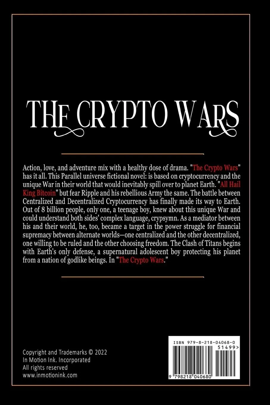 Rückseite: 9781678148010 | The Crypto Wars | All Hail King Bitcoin | Keywan C. Heath | Buch
