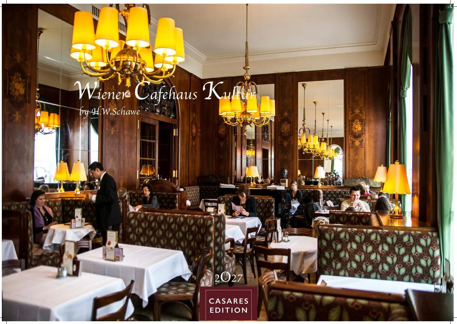 Cover: 9781835248010 | Wiener Caféhaus Kultur Kalender 2027 - Wandkalender Fotokalender...