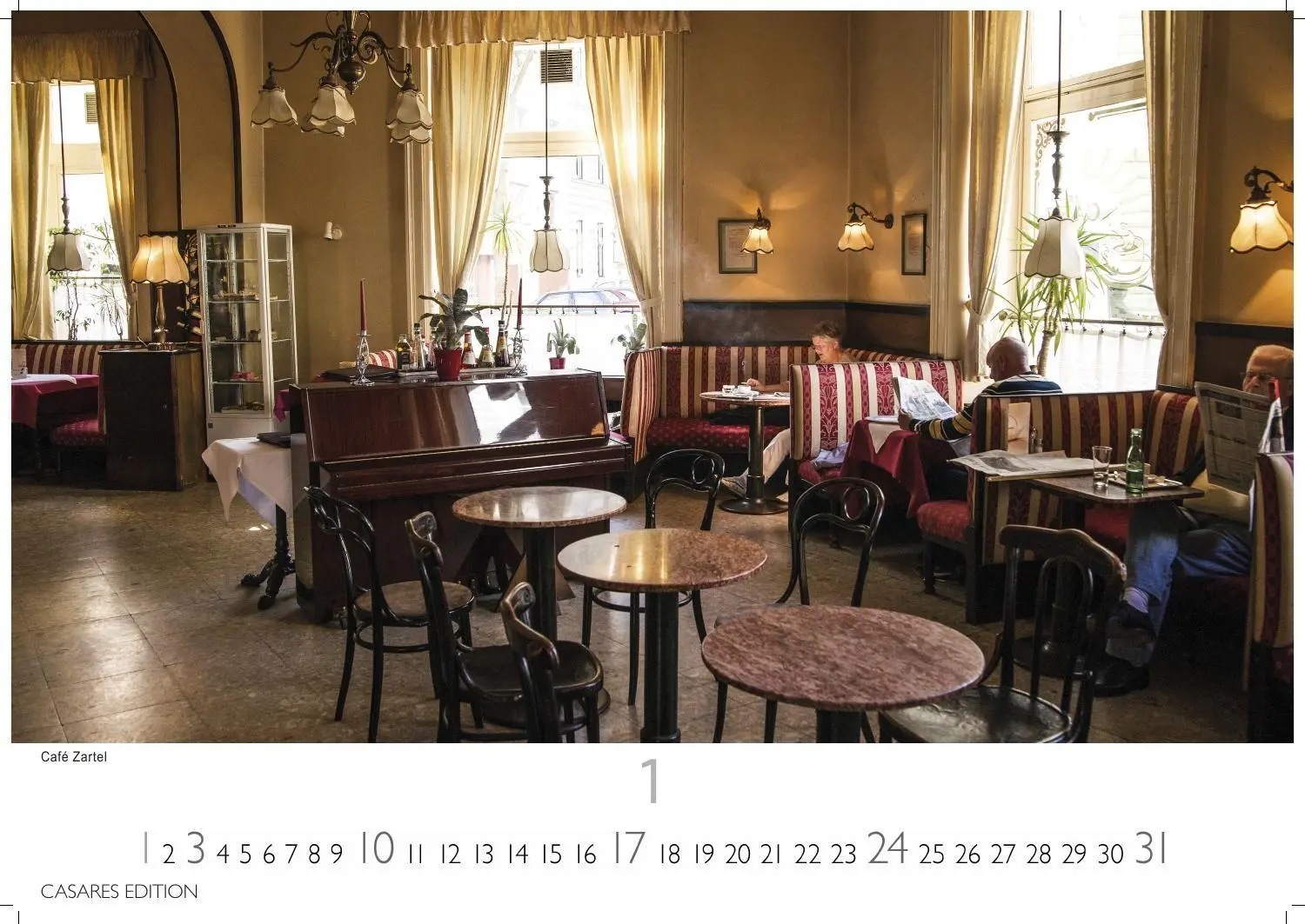 Bild: 9781835248010 | Wiener Caféhaus Kultur Kalender 2027 - Wandkalender Fotokalender...