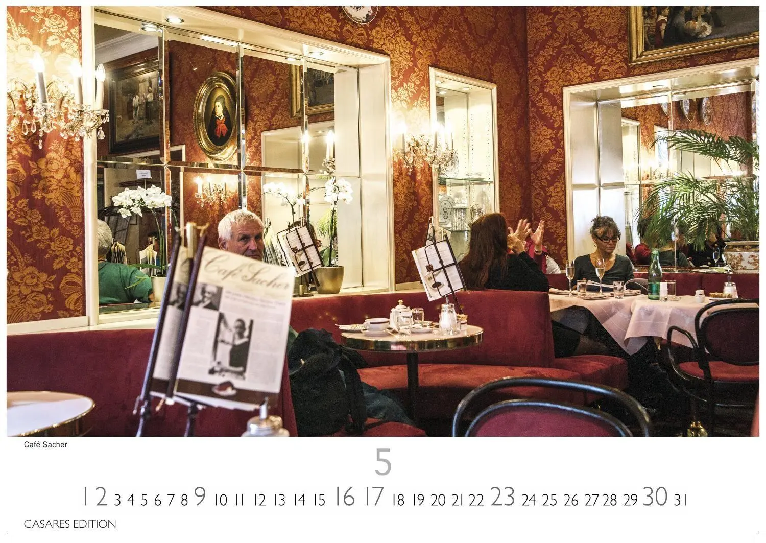 Bild: 9781835248010 | Wiener Caféhaus Kultur Kalender 2027 - Wandkalender Fotokalender...