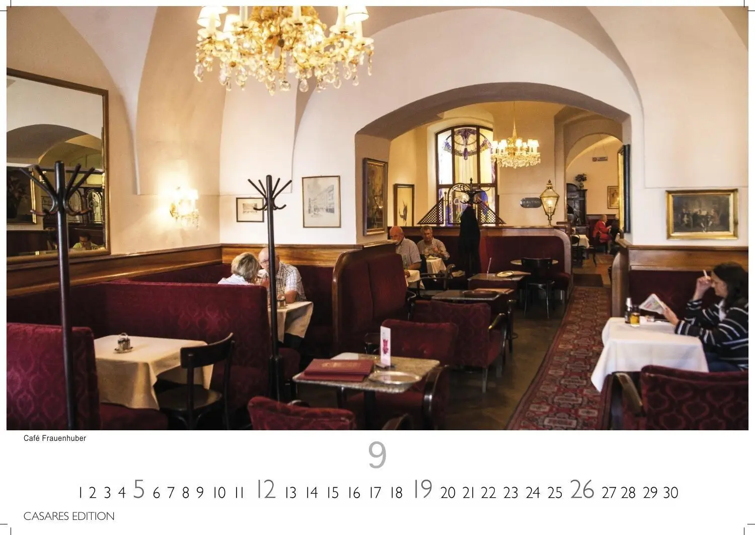Bild: 9781835248010 | Wiener Caféhaus Kultur Kalender 2027 - Wandkalender Fotokalender...