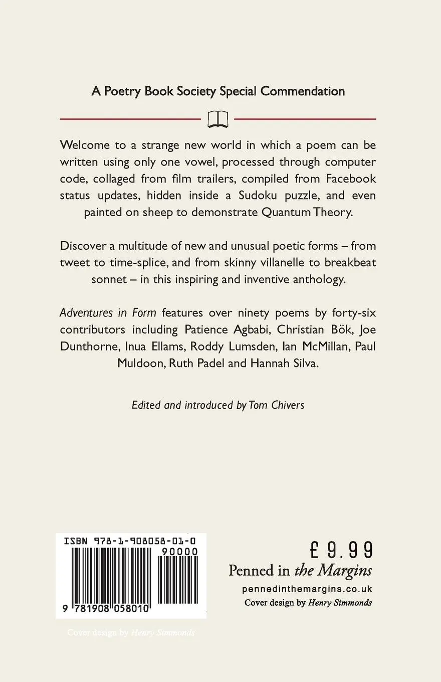 Rückseite: 9781908058010 | Adventures in Form | Hannah Silva (u. a.) | Taschenbuch | Englisch