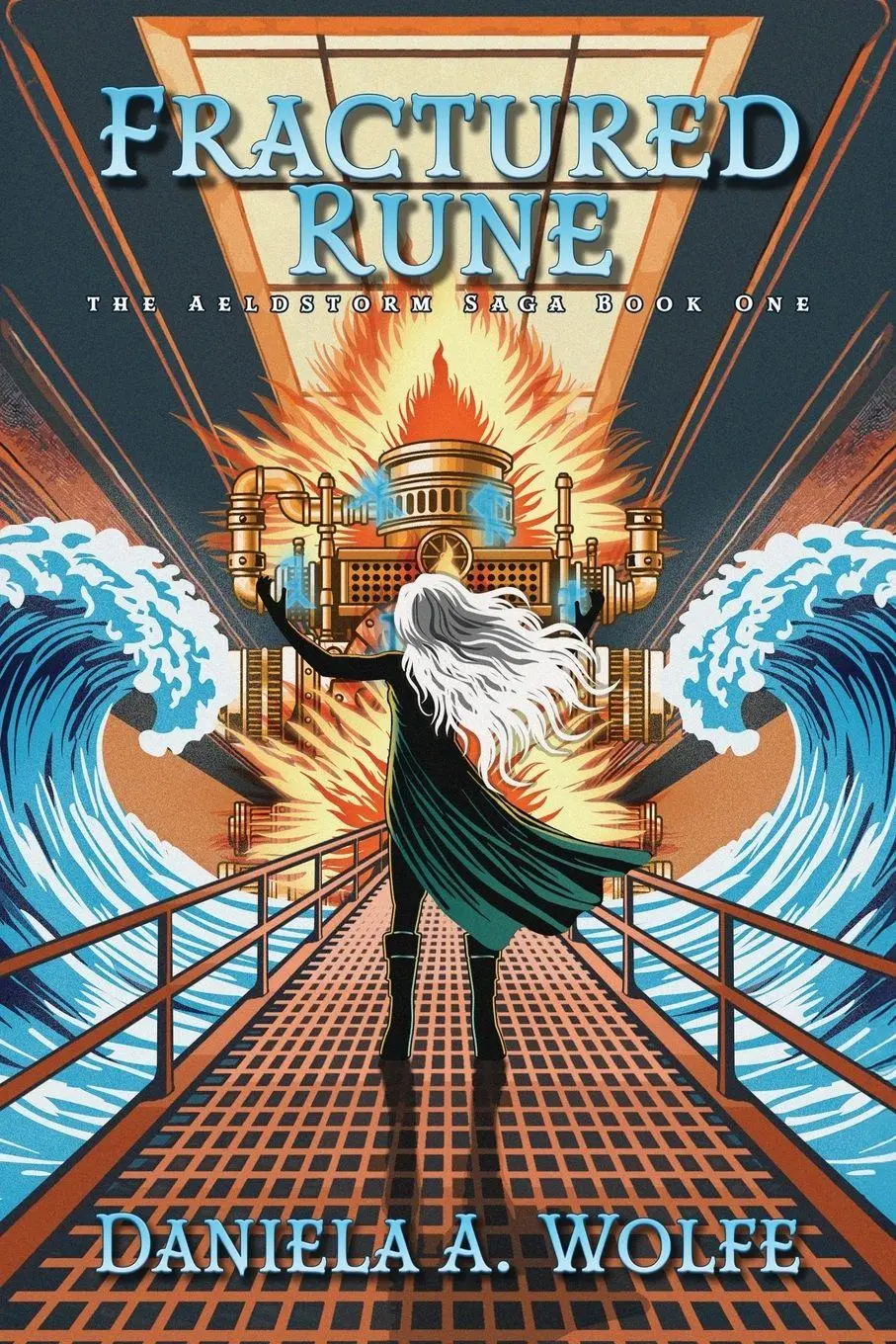 Cover: 9781971188010 | Fractured Rune | The Aeldstorm Saga Book One | Daniela A Wolfe | Buch