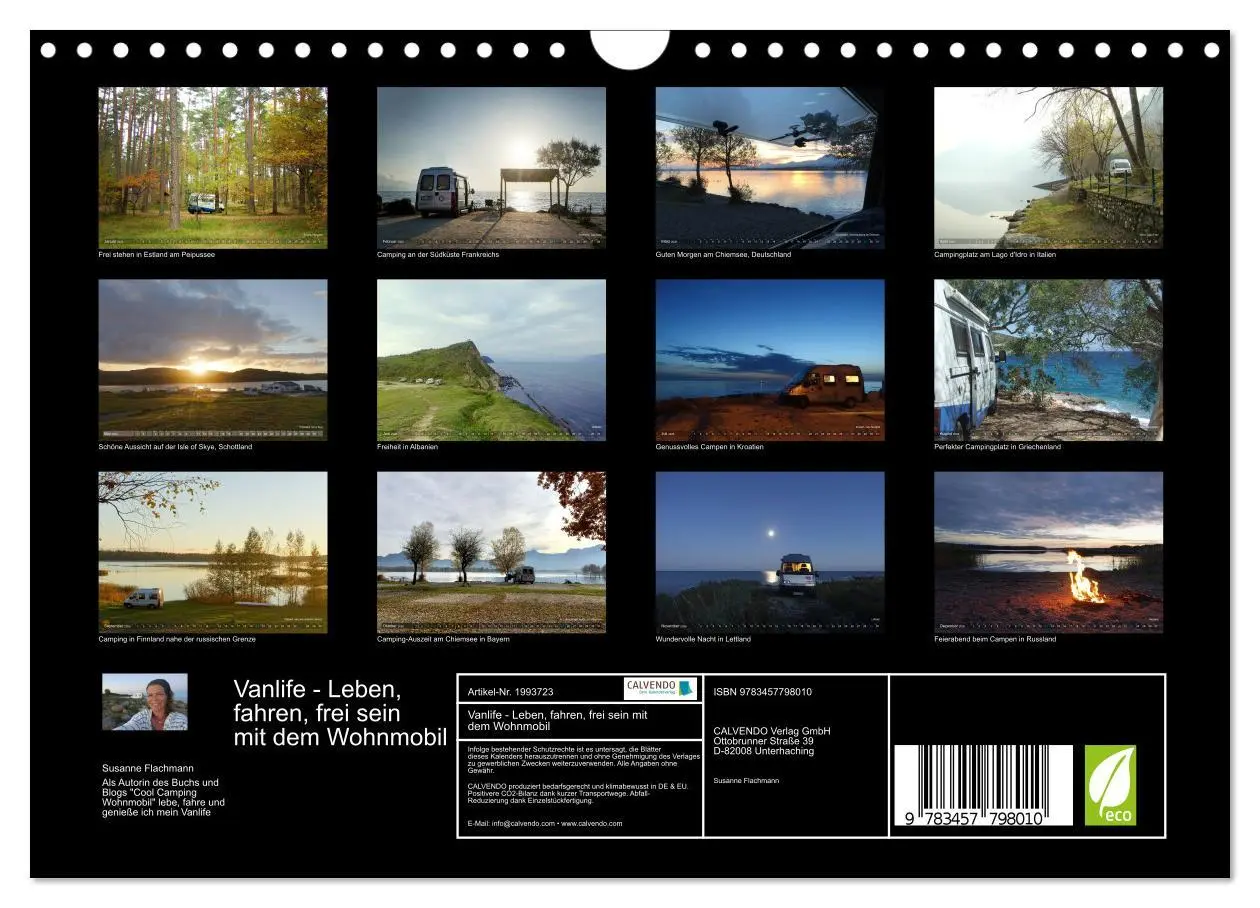 Bild: 9783457798010 | Vanlife - Leben, fahren, frei sein mit dem Wohnmobil (Wandkalender...