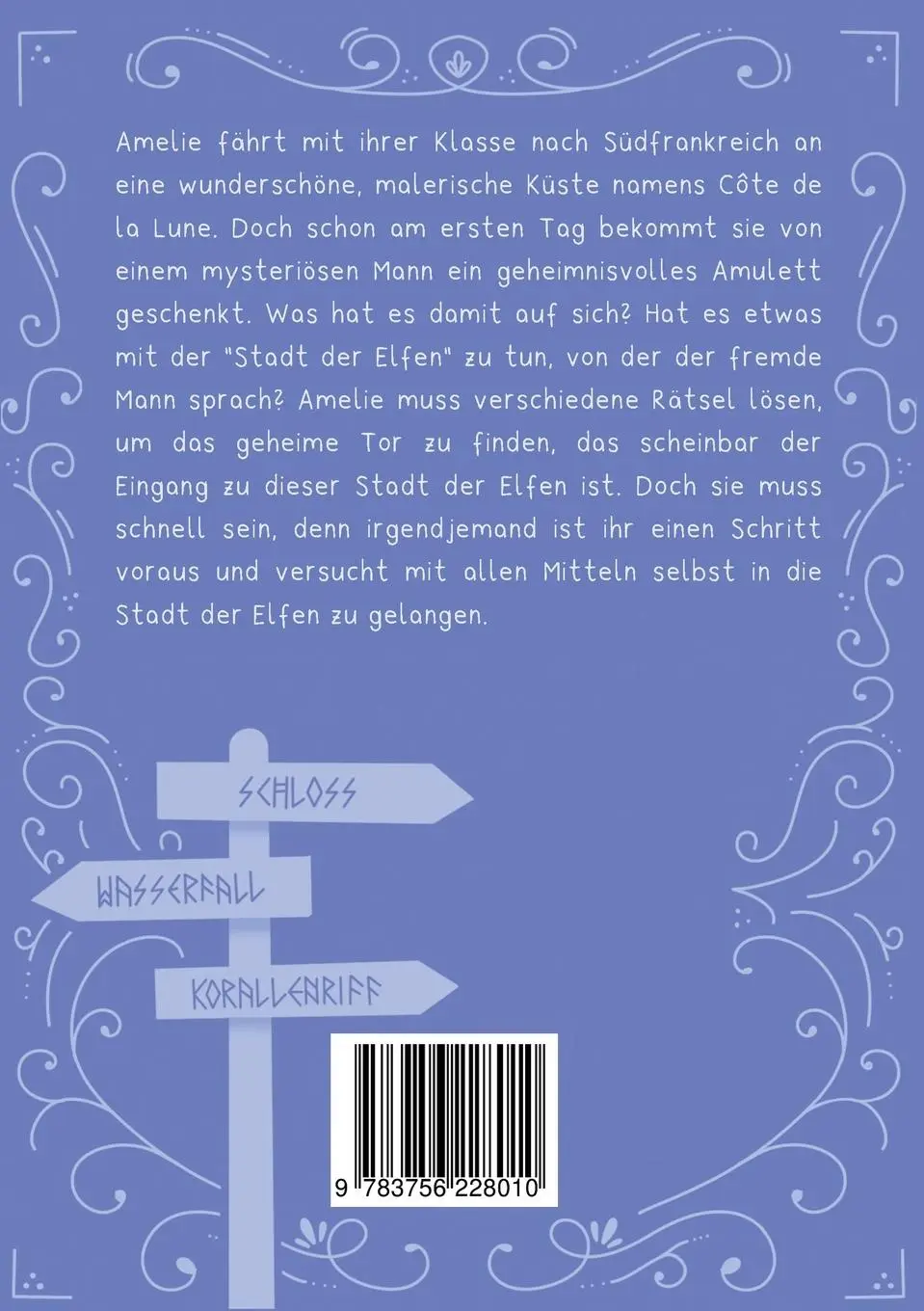Rückseite: 9783756228010 | Das Geheimnis des Amuletts | Amethyst | Leonie Langpeter | Taschenbuch