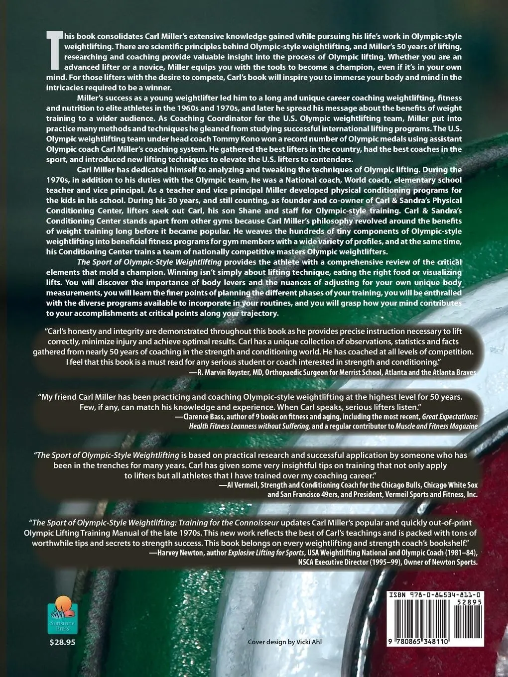 Rückseite: 9780865348110 | The Sport of Olympic-Style Weightlifting | Carl Miller | Taschenbuch