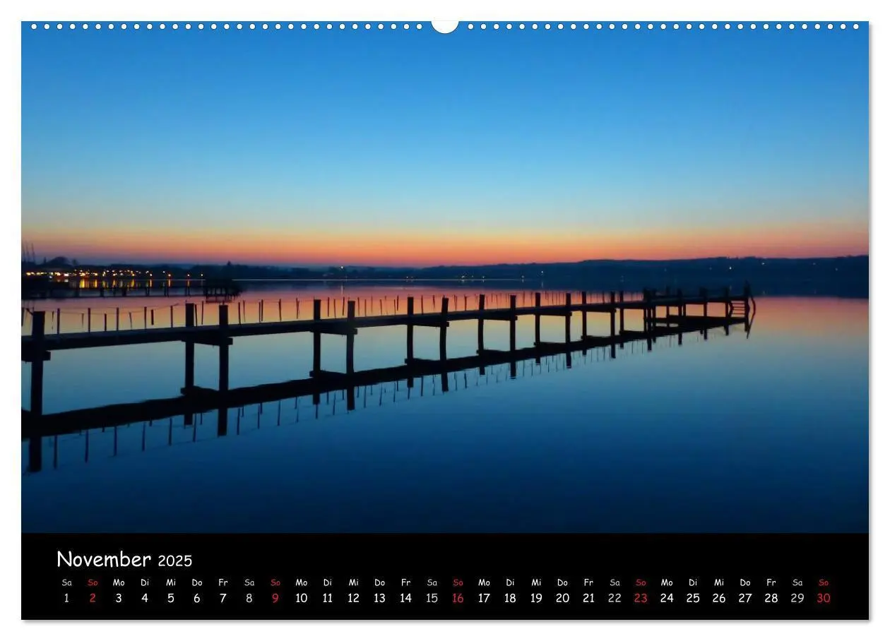 Bild: 9783435768110 | Starnberger See - Silent Moments (hochwertiger Premium Wandkalender...