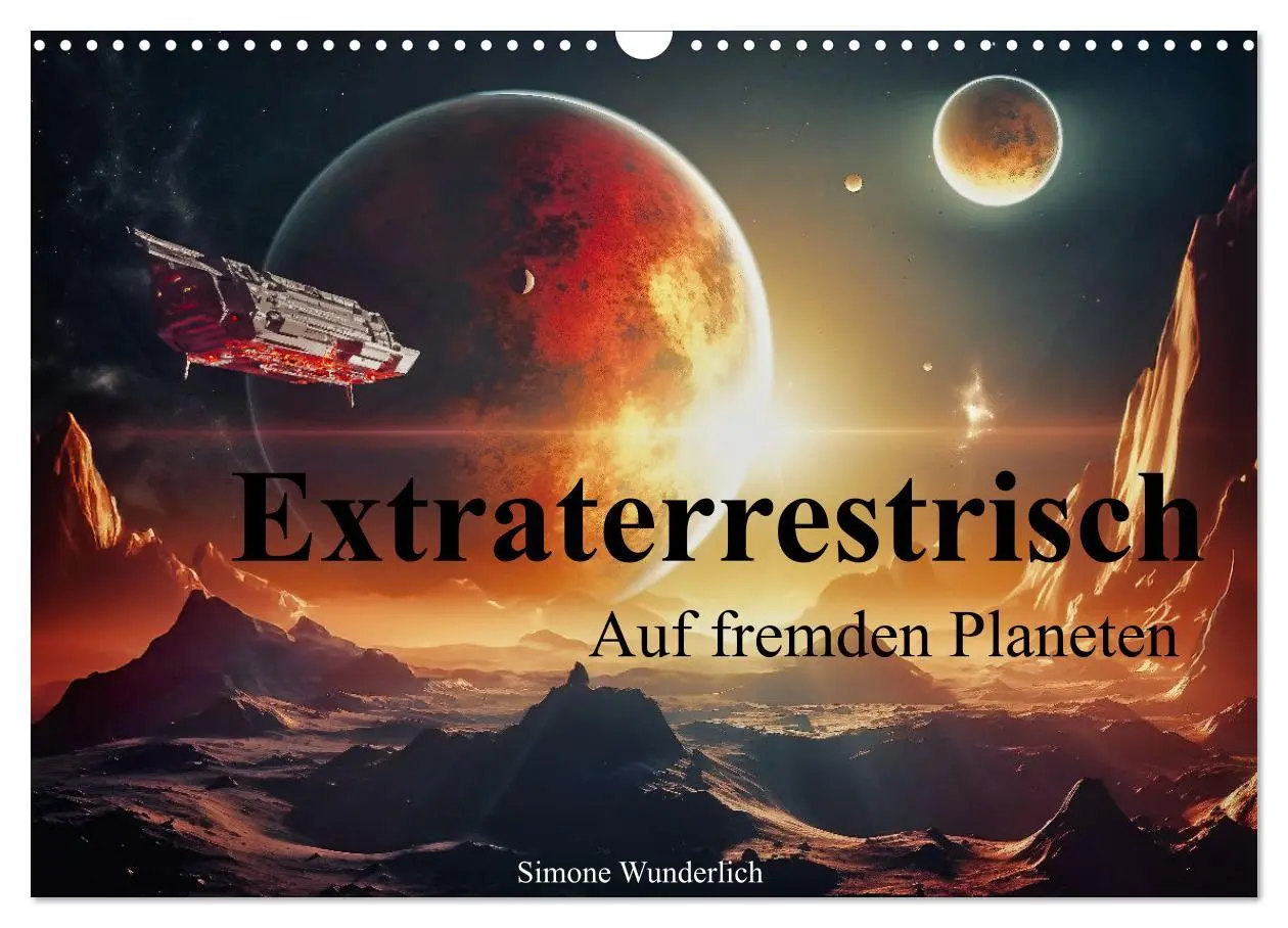 Cover: 9783457478110 | Extraterrestrisch - Auf fremden Planeten (Wandkalender 2026 DIN A3...