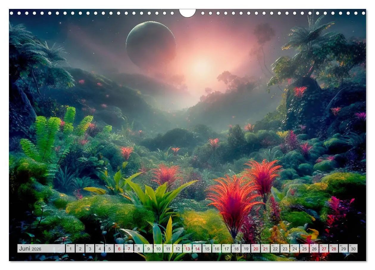 Bild: 9783457478110 | Extraterrestrisch - Auf fremden Planeten (Wandkalender 2026 DIN A3...