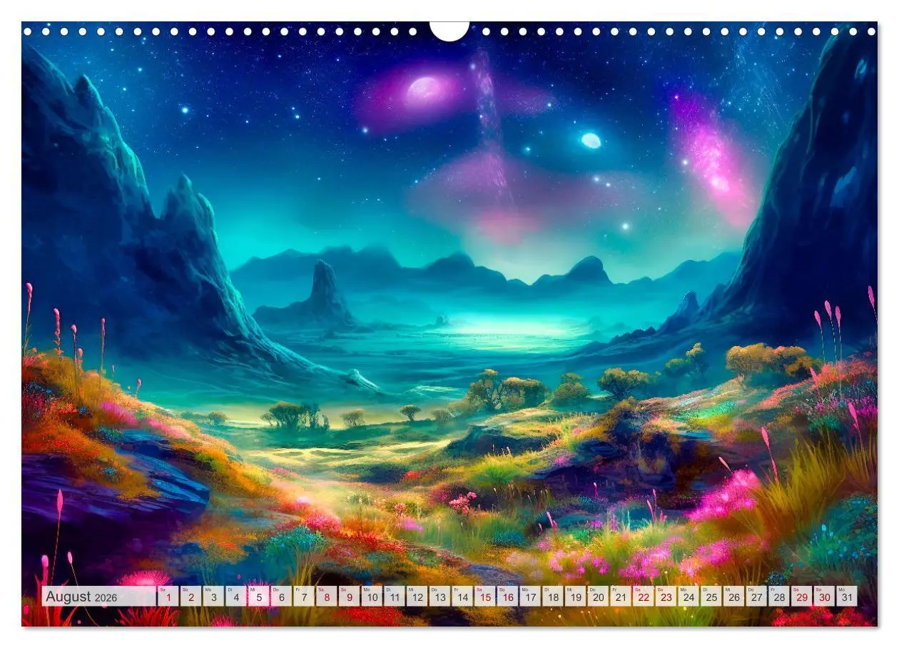Bild: 9783457478110 | Extraterrestrisch - Auf fremden Planeten (Wandkalender 2026 DIN A3...