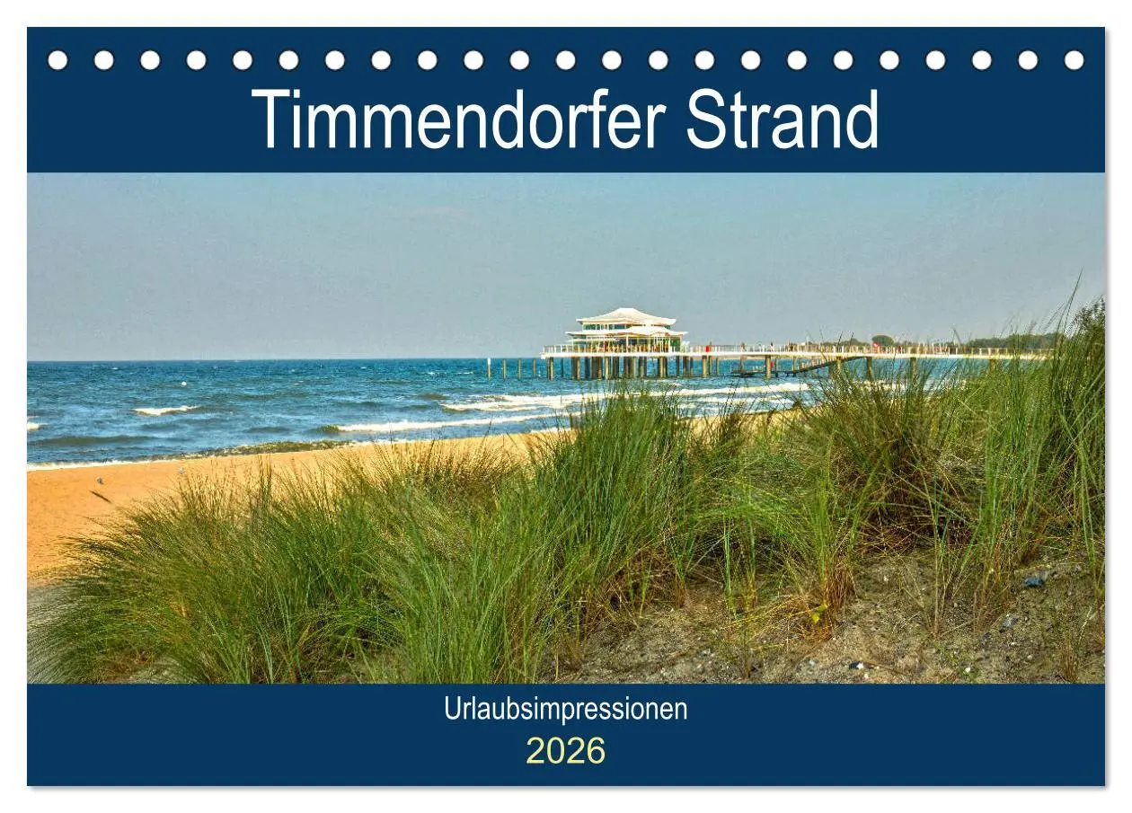 Cover: 9783457858110 | Timmendorfer Strand - Urlaubsimpressionen (Tischkalender 2026 DIN...