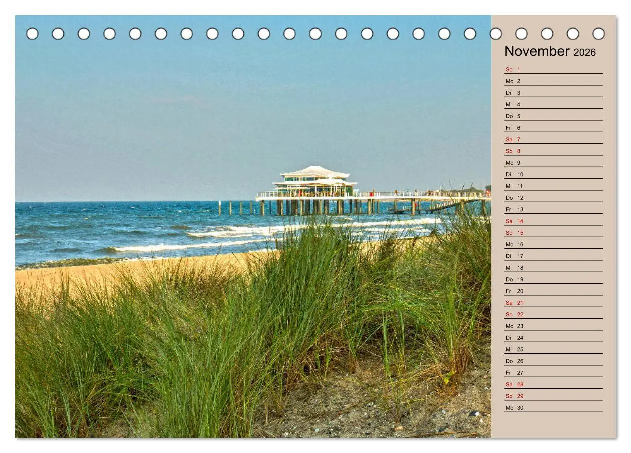 Bild: 9783457858110 | Timmendorfer Strand - Urlaubsimpressionen (Tischkalender 2026 DIN...