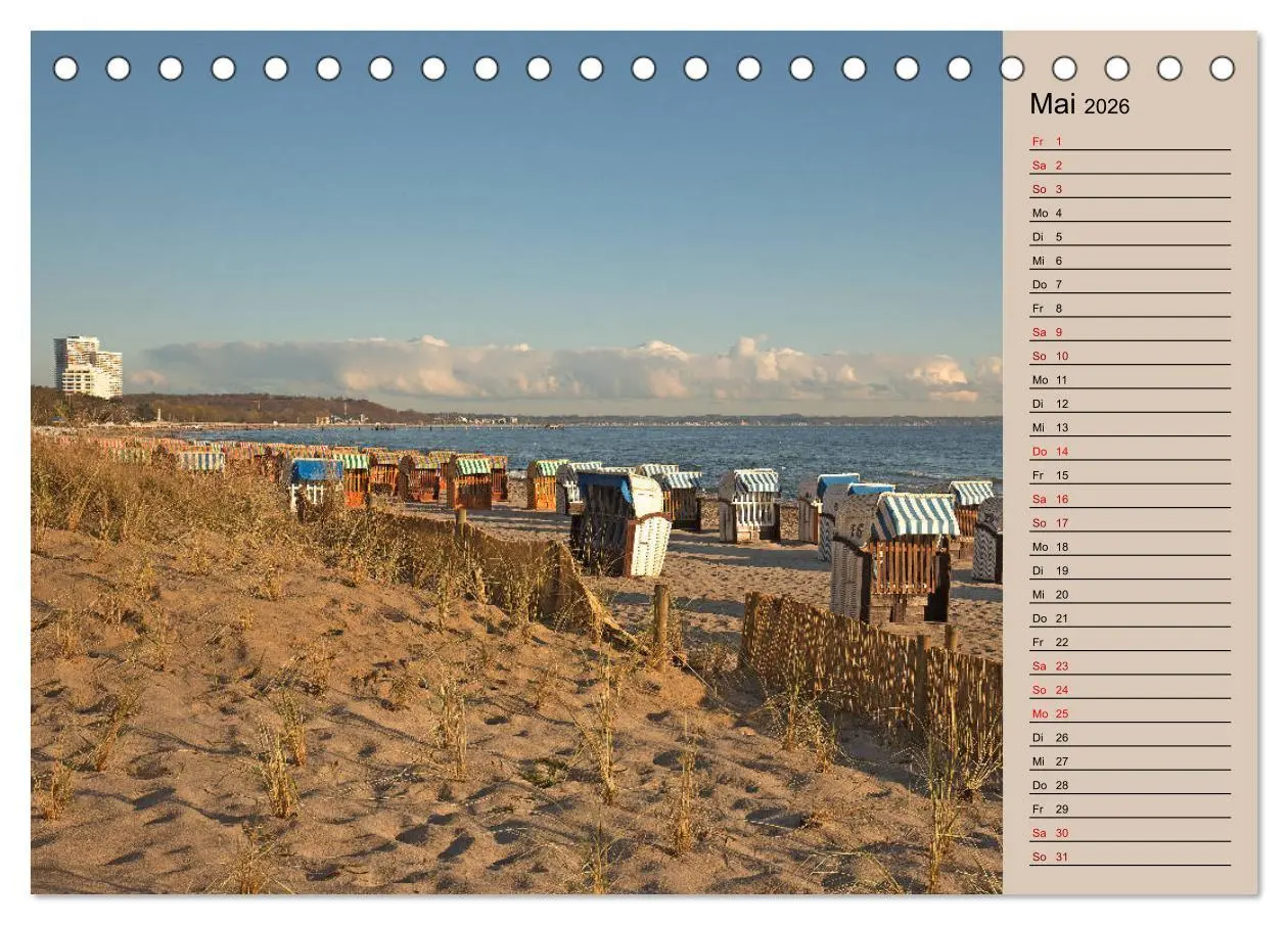 Bild: 9783457858110 | Timmendorfer Strand - Urlaubsimpressionen (Tischkalender 2026 DIN...