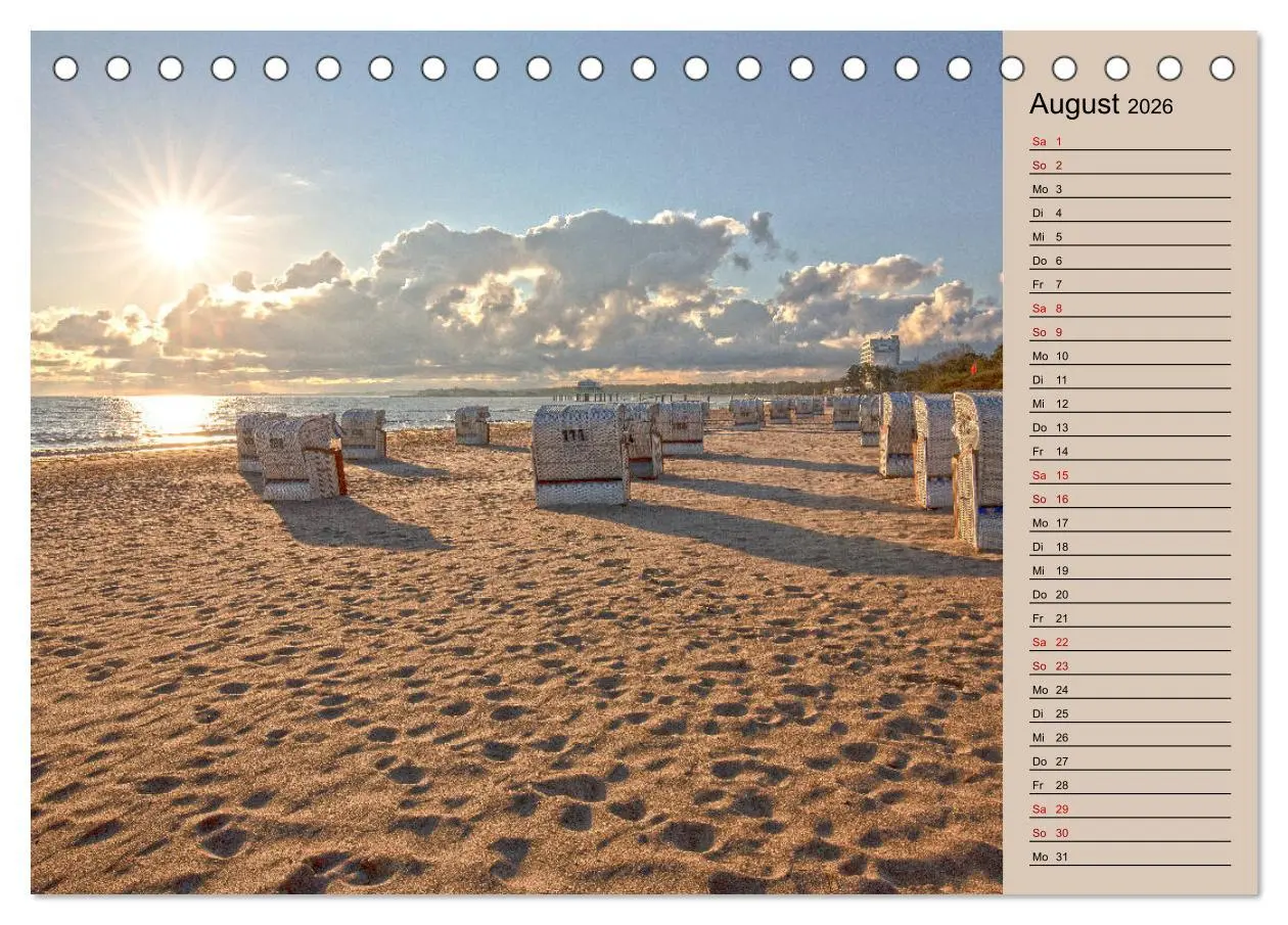 Bild: 9783457858110 | Timmendorfer Strand - Urlaubsimpressionen (Tischkalender 2026 DIN...