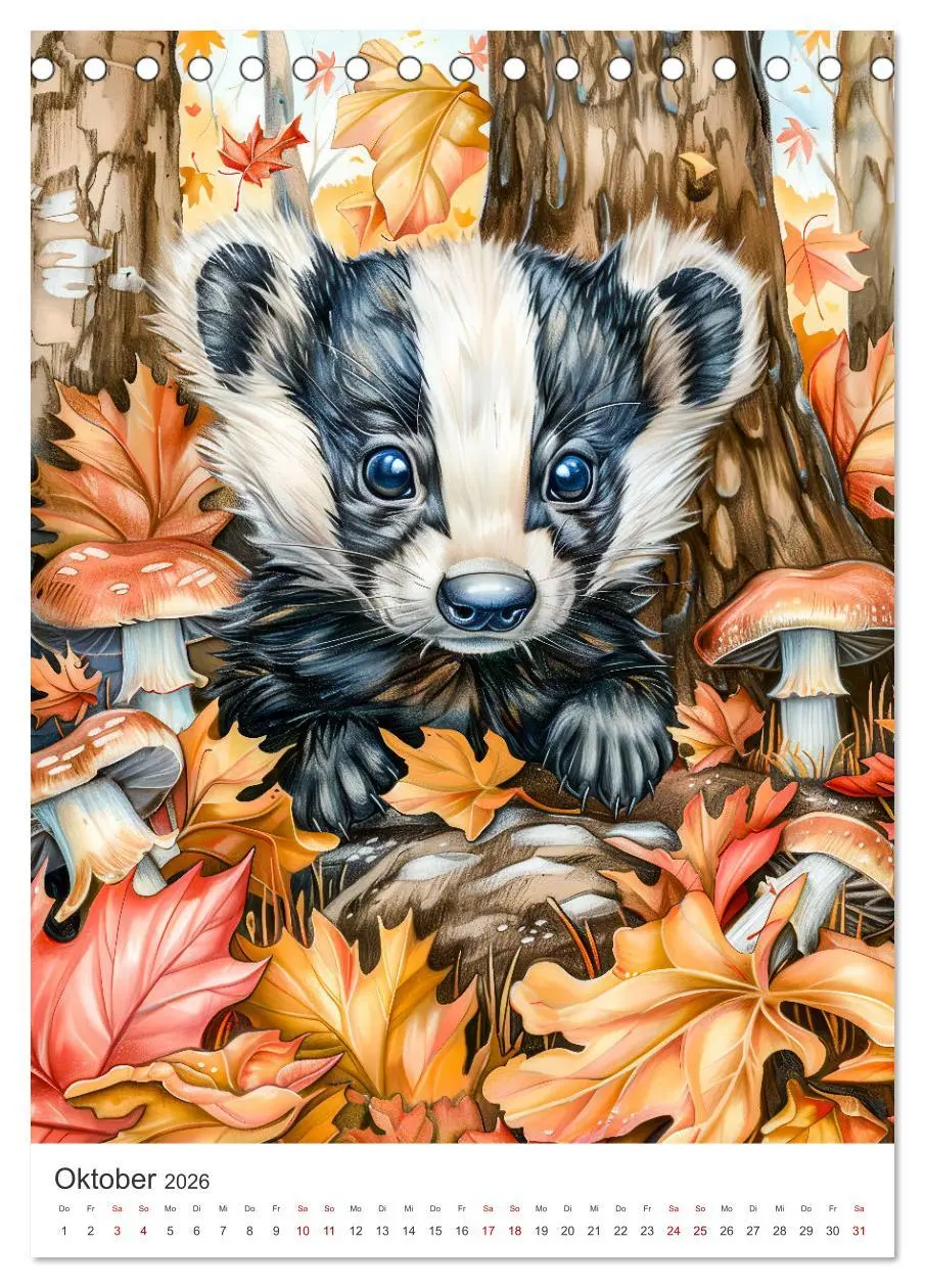 Bild: 9783516258110 | Tierkinder - Niedliche illustrierte Wildtiere in Wald und Flur...