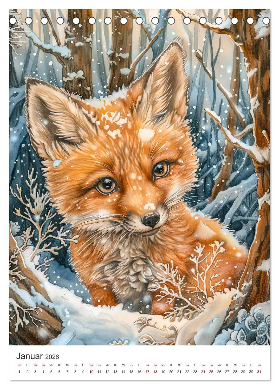 Bild: 9783516258110 | Tierkinder - Niedliche illustrierte Wildtiere in Wald und Flur...
