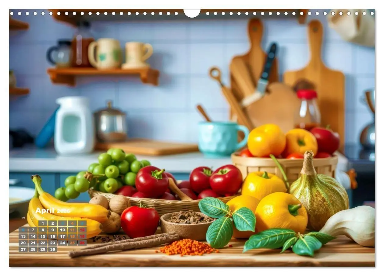 Bild: 9783516708110 | Stillleben aus der Küche (Wandkalender 2026 DIN A3 quer), CALVENDO...