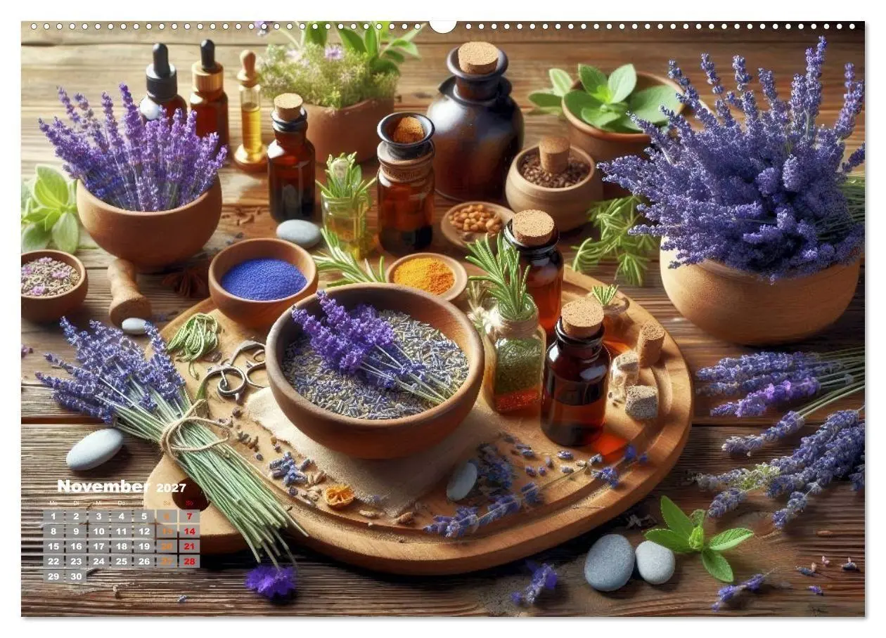 Bild: 9783516878110 | Lavendel für deine Sinne (Wandkalender 2027 DIN A2 quer), CALVENDO...