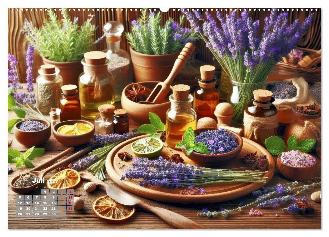 Bild: 9783516878110 | Lavendel für deine Sinne (Wandkalender 2027 DIN A2 quer), CALVENDO...
