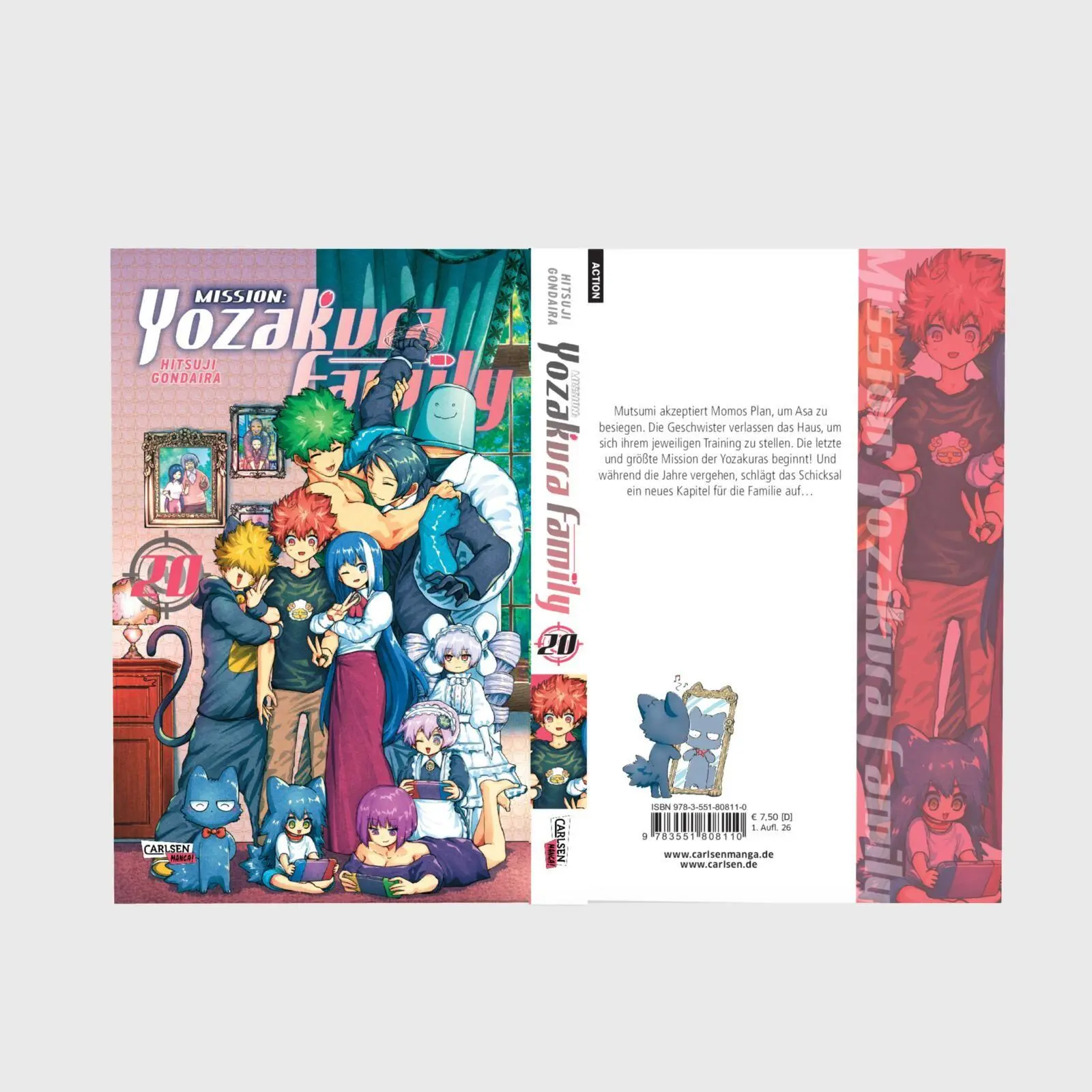 Bild: 9783551808110 | Mission Yozakura Family 20 | Hitsuji Gondaira | Taschenbuch | 192 S.