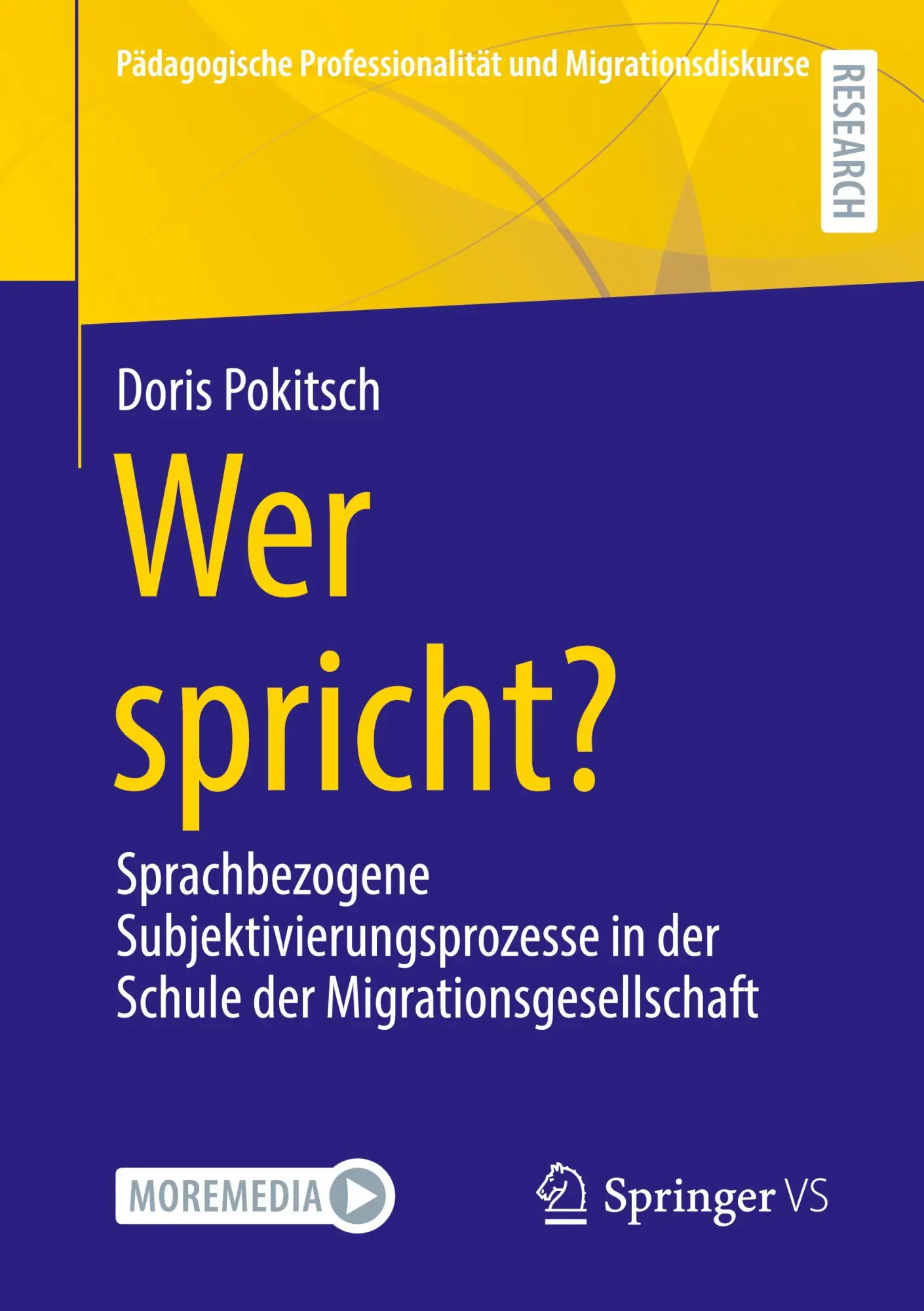 Cover: 9783658378110 | Wer spricht? | Doris Pokitsch | Taschenbuch | Paperback | xiii | 2022