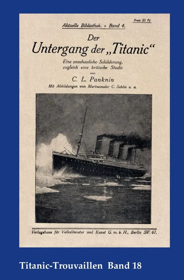 Cover: 9783753178110 | Titanic-Trouvaillen / Der Untergang der "Titanic" | Panknin | Buch