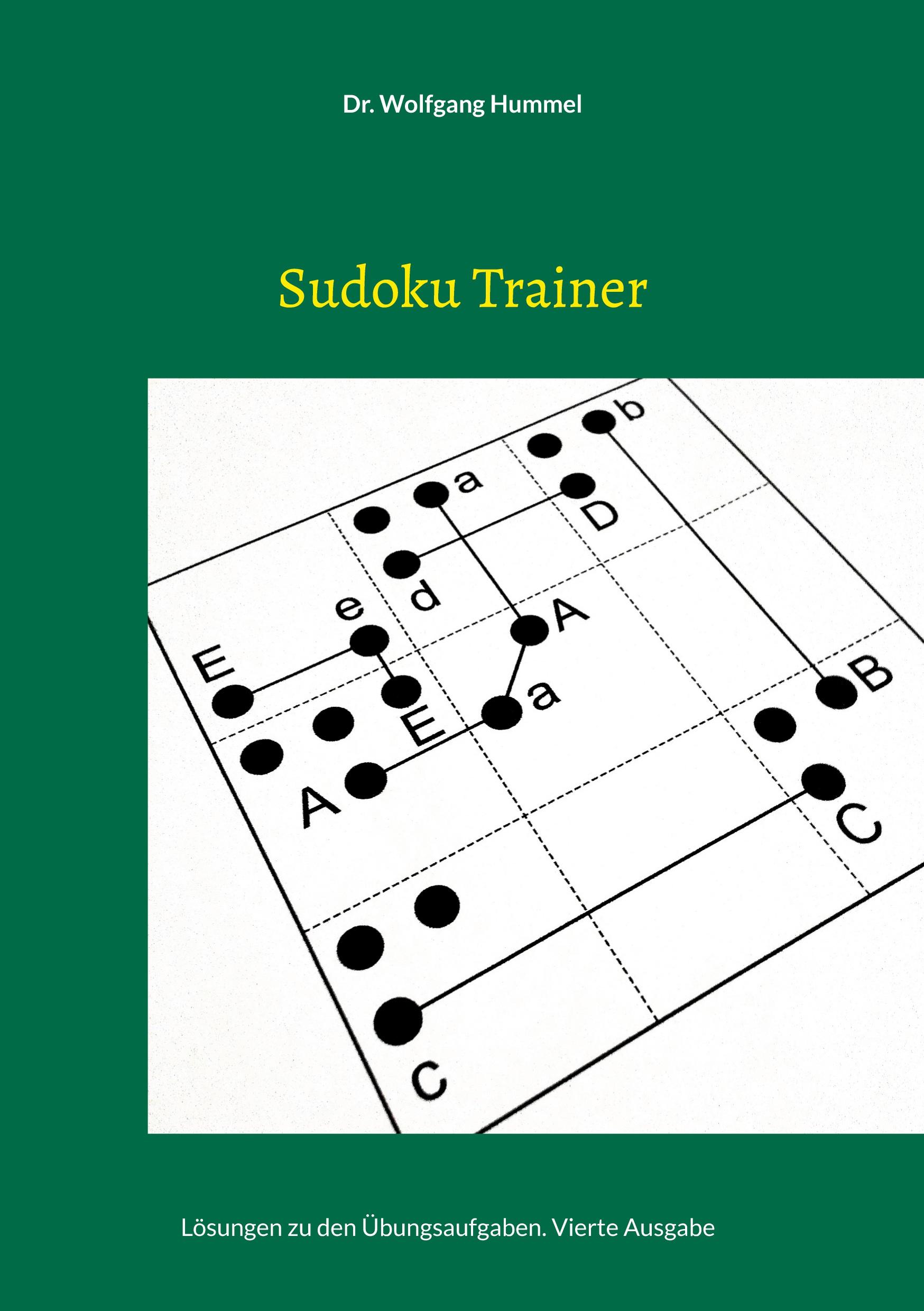 Cover: 9783755778110 | Sudoku Trainer | Lösungen zu den Übungsaufgaben | Wolfgang Hummel