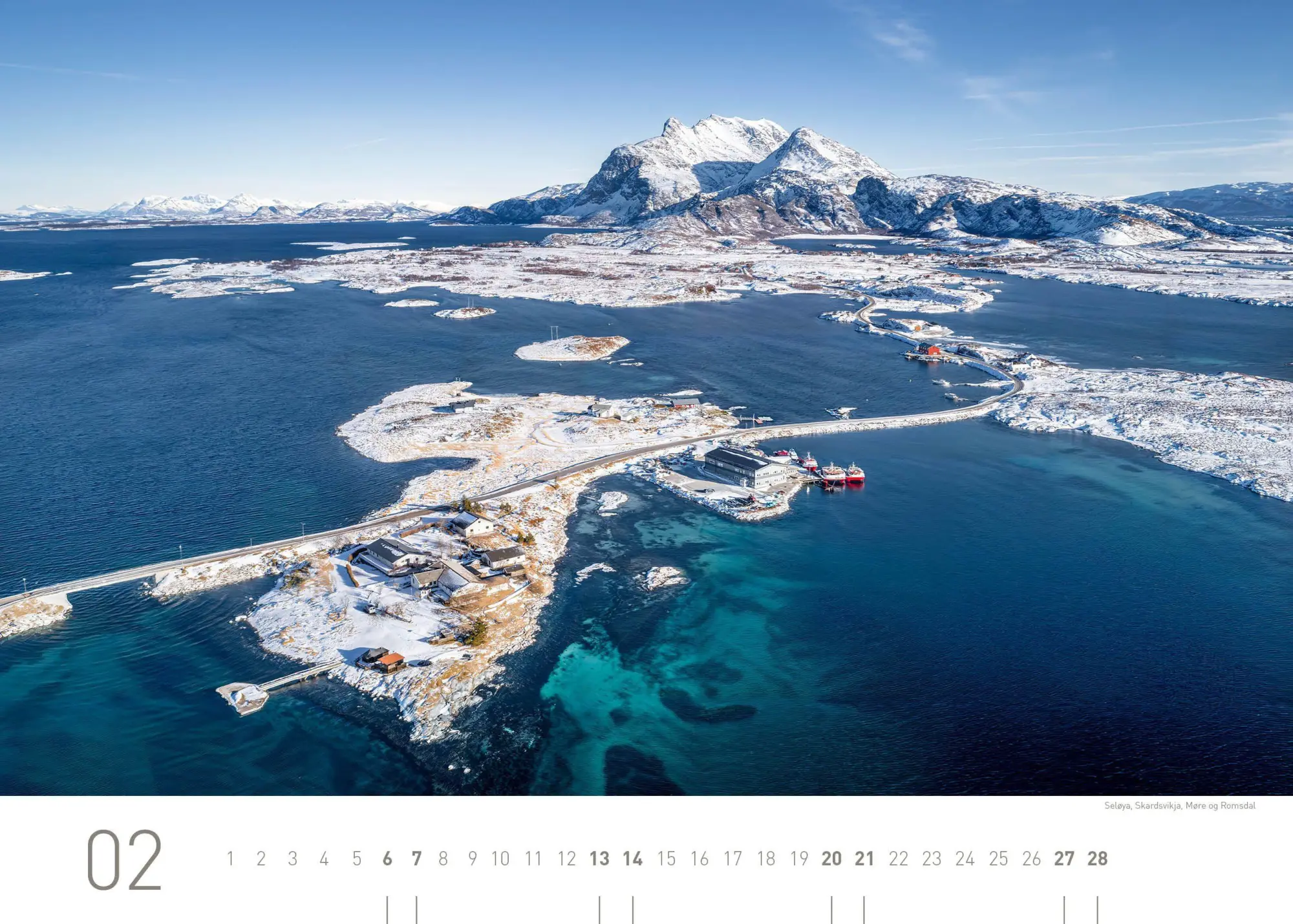 Bild: 9783968558110 | Norwegen Exklusivkalender 2027 | Limited Edition (70 x 50 cm) | 14 S.