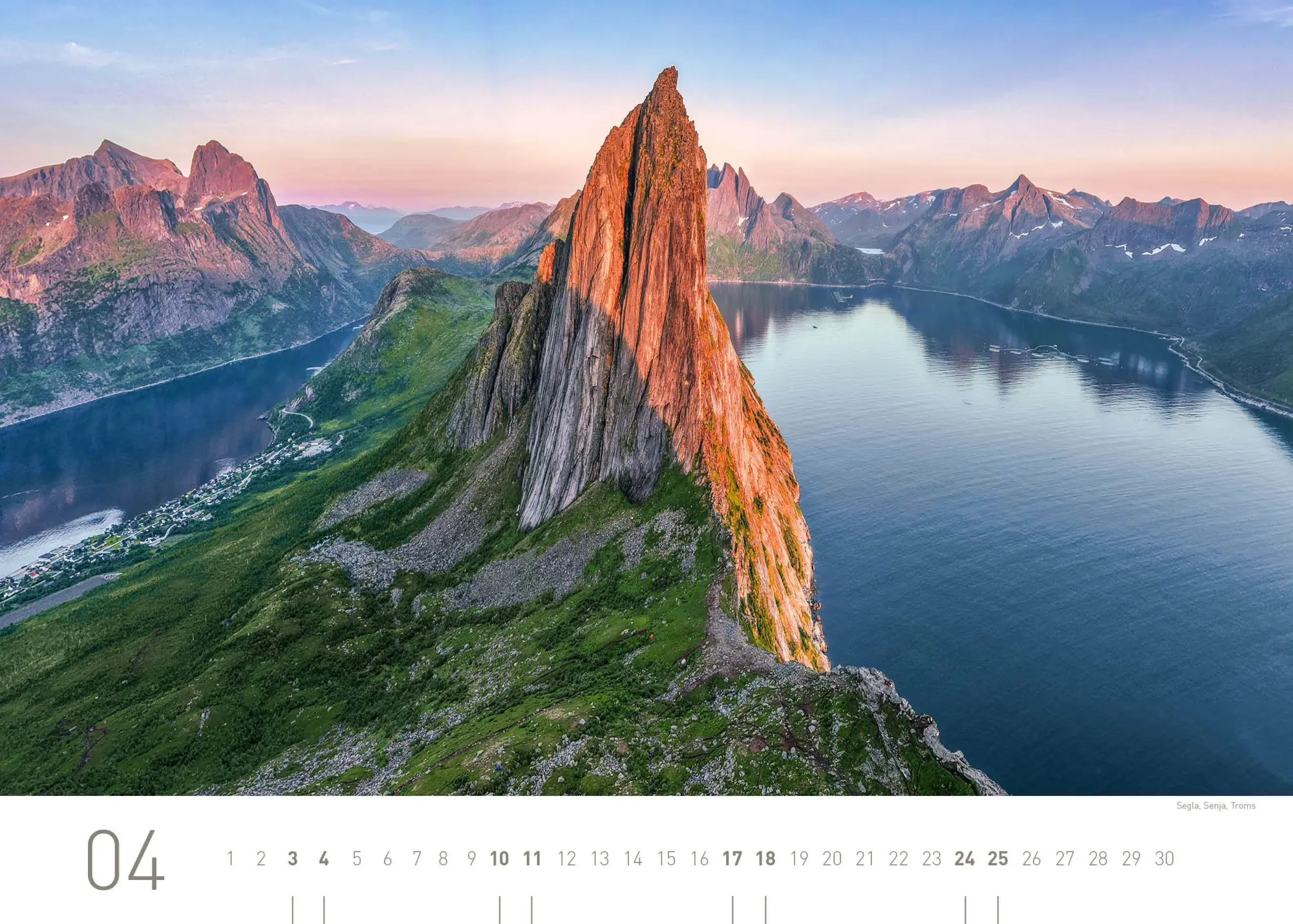 Bild: 9783968558110 | Norwegen Exklusivkalender 2027 | Limited Edition (70 x 50 cm) | 14 S.