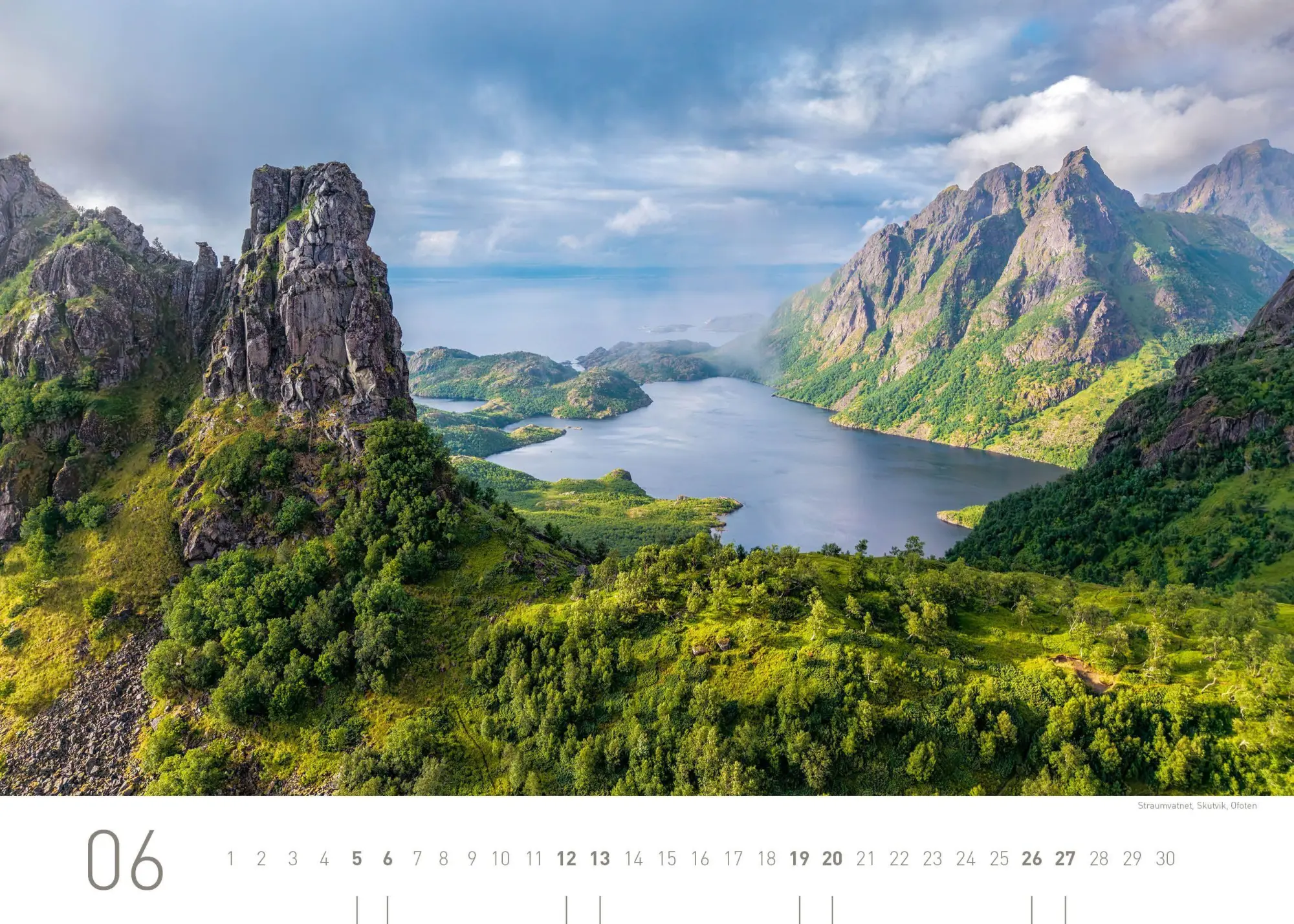 Bild: 9783968558110 | Norwegen Exklusivkalender 2027 | Limited Edition (70 x 50 cm) | 14 S.