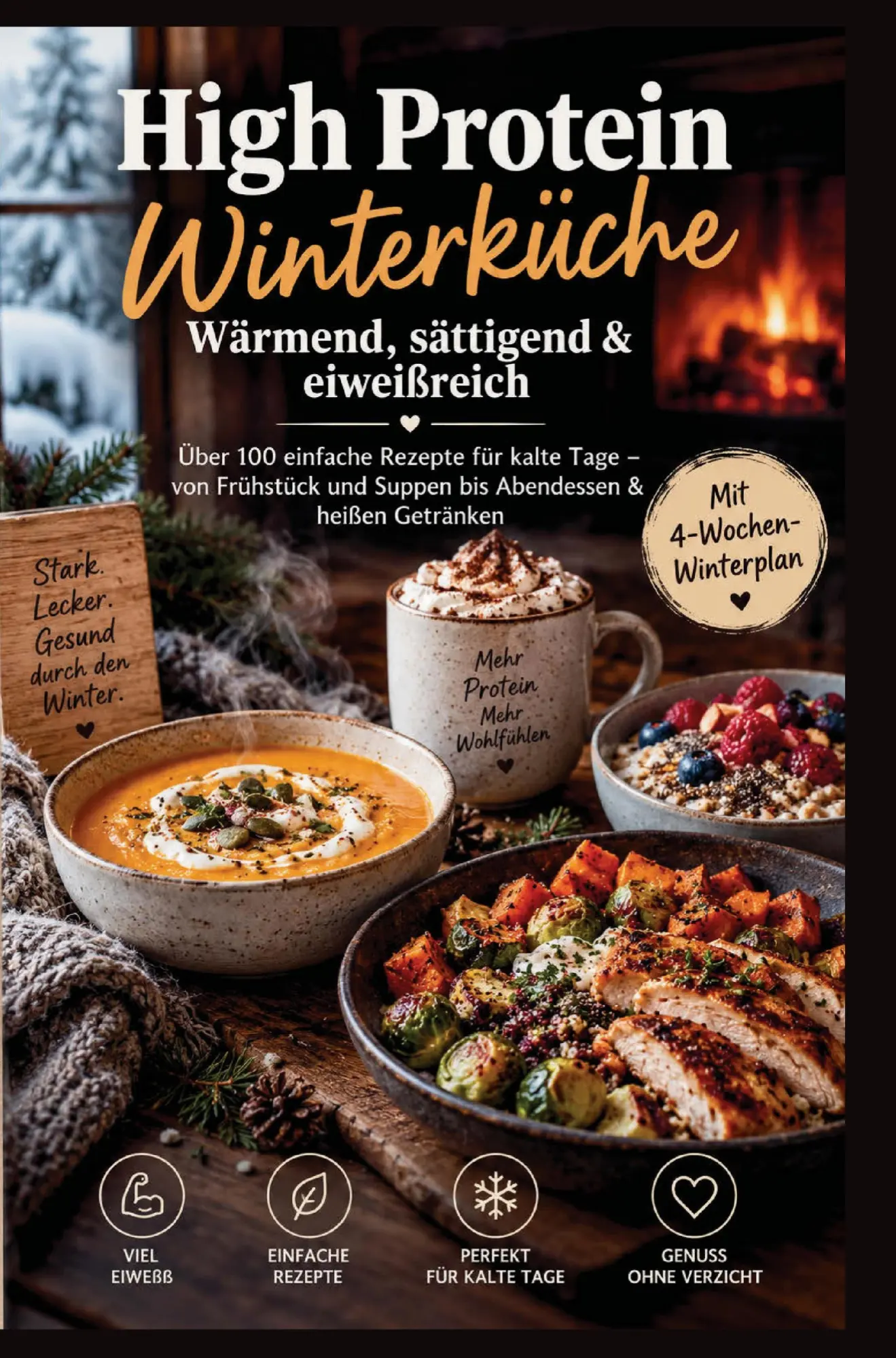Cover: 9789403938110 | High Protein Winterküche - Wärmend, sättigend &amp; eiweißreich | Buch