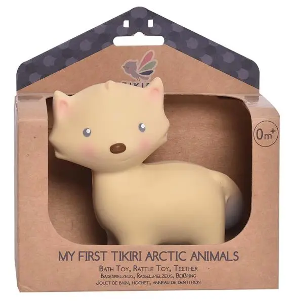 Cover: 4792247008210 | Rassel Polarfuchs Naturkautschuk | My First Rattle | 8594301 | TIKIRI