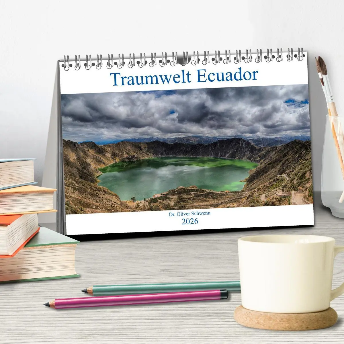 Bild: 9783457848210 | Traumwelt Ecuador (Tischkalender 2026 DIN A5 quer), CALVENDO...