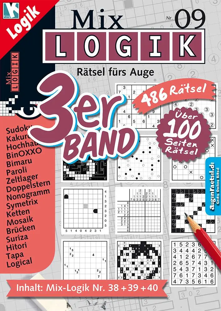 Cover: 9783906238210 | Mix Logik 3er-Band Nr. 9 | Inhalt: Mix-Logik Nr. 38 + 39 + 40 | Buch