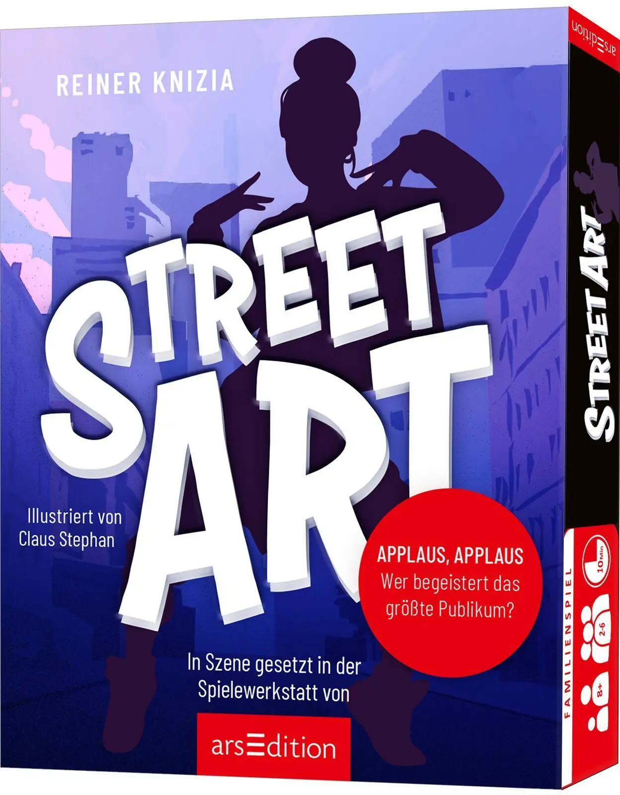 Cover: 4014489138310 | Street Art | Begeistere das größte Publikum! | Reiner Knizia | Spiel