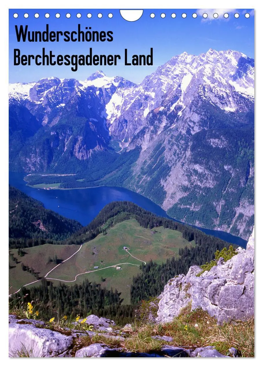 Cover: 9783435988310 | Wunderschönes Berchtesgadener Land (Wandkalender 2025 DIN A4 hoch),...