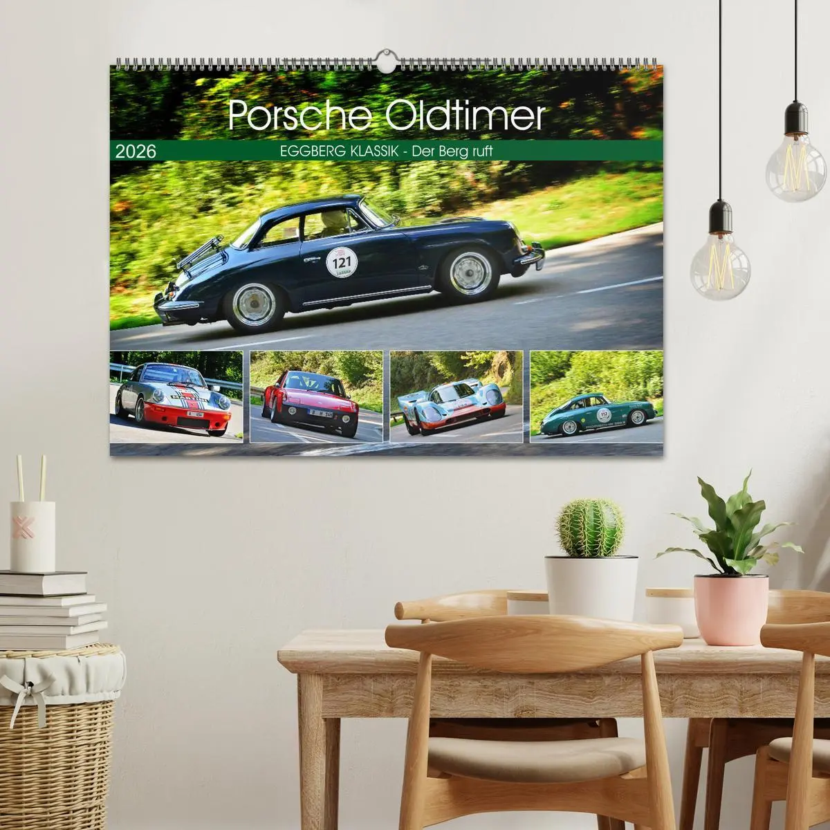 Bild: 9783457838310 | Porsche Oldtimer - EGGBERG KLASSIK - Der Berg ruft (Wandkalender...