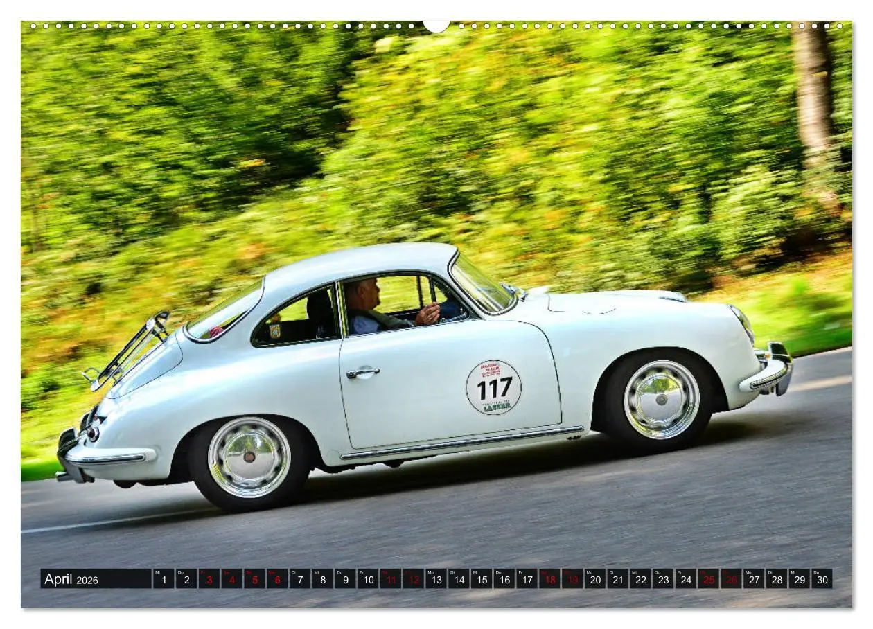 Bild: 9783457838310 | Porsche Oldtimer - EGGBERG KLASSIK - Der Berg ruft (Wandkalender...