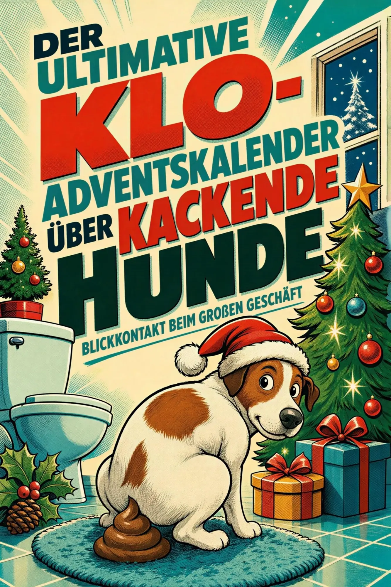 Cover: 9783696118310 | Der ultimative Klo-Adventskalender über kackende Hunde | Liam Schmitz