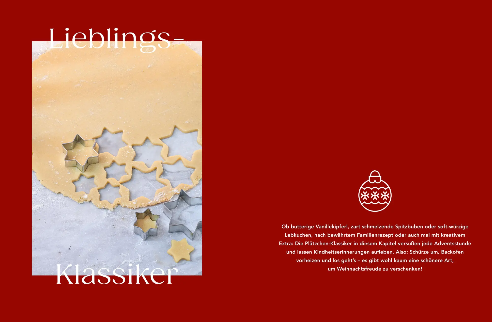 Bild: 9783833898310 | Weihnachtsbäckerei | Genussvoll durch die schönste Zeit des Jahres