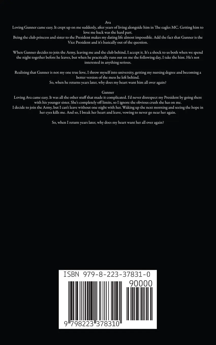 Rückseite: 9798223378310 | Gunner | Nicola Jane | Taschenbuch | The Eagles MC | Englisch | 2023