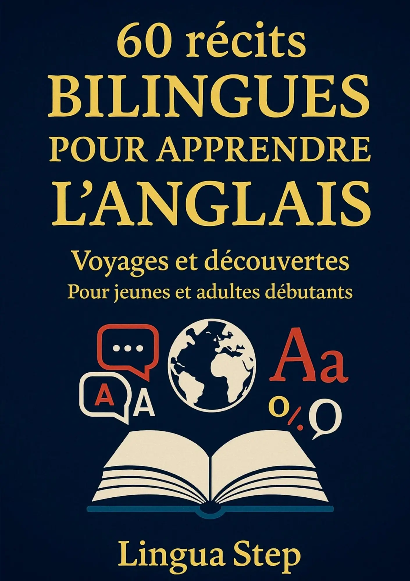 Cover: 9782322598410 | 60 Récits Bilingues pour Apprendre l'Anglais | Lingua Step | Buch