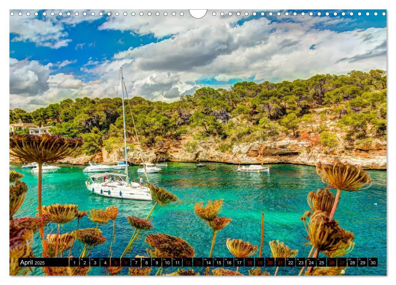 Bild: 9783435358410 | Mallorca - Cala Figuera Spezial (Wandkalender 2025 DIN A3 quer),...