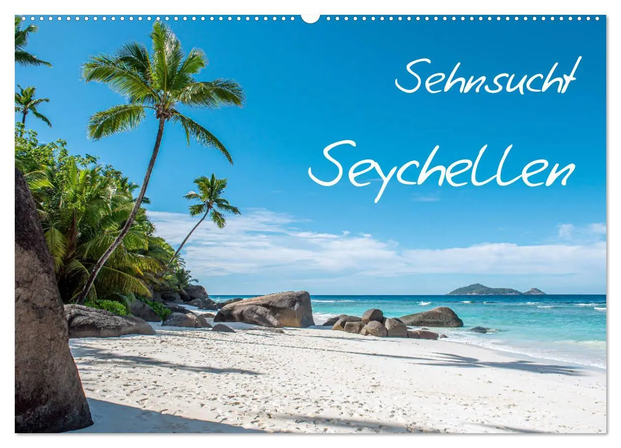 Cover: 9783457688410 | Sehnsucht Seychellen (Wandkalender 2026 DIN A2 quer), CALVENDO...