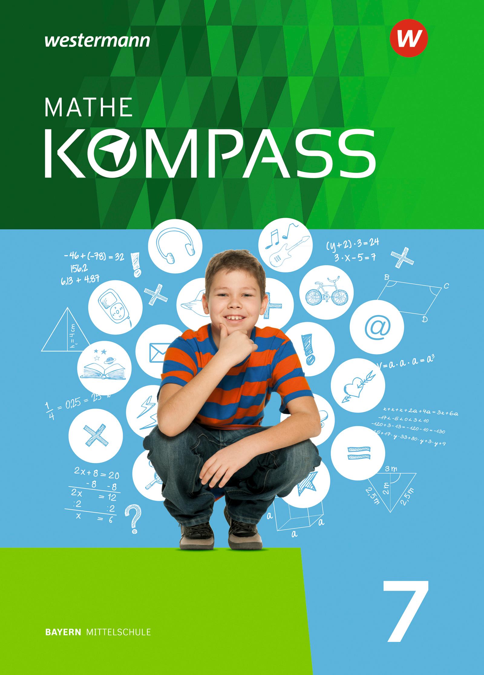 Cover: 9783507868410 | Mathe Kompass 7. Schulbuch. Bayern | Buch | 224 S. | Deutsch | 2019