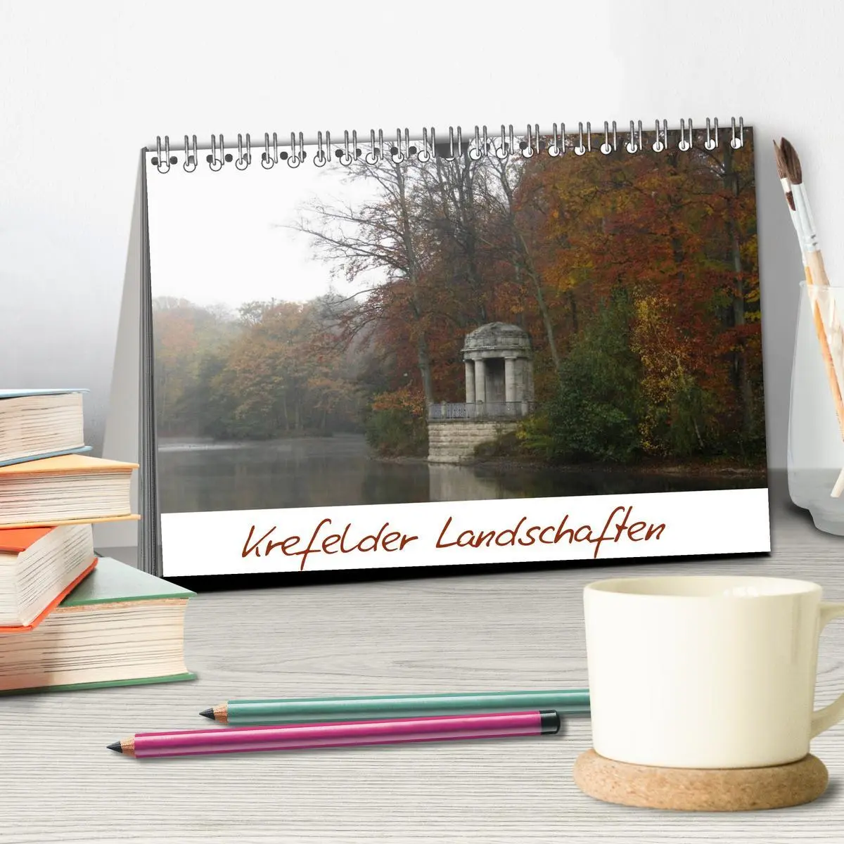 Bild: 9783516158410 | Krefelder Landschaften (Tischkalender 2026 DIN A5 quer), CALVENDO...