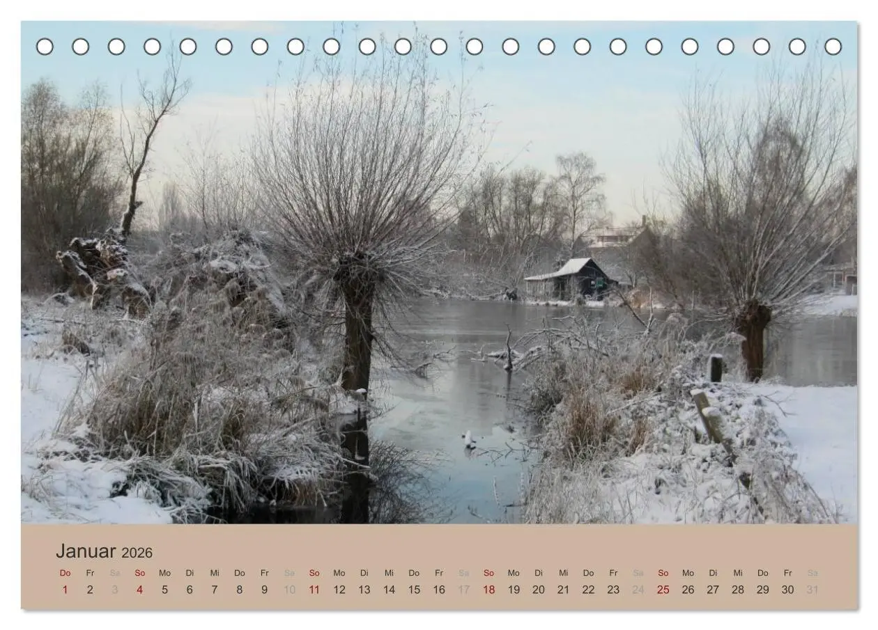 Bild: 9783516158410 | Krefelder Landschaften (Tischkalender 2026 DIN A5 quer), CALVENDO...
